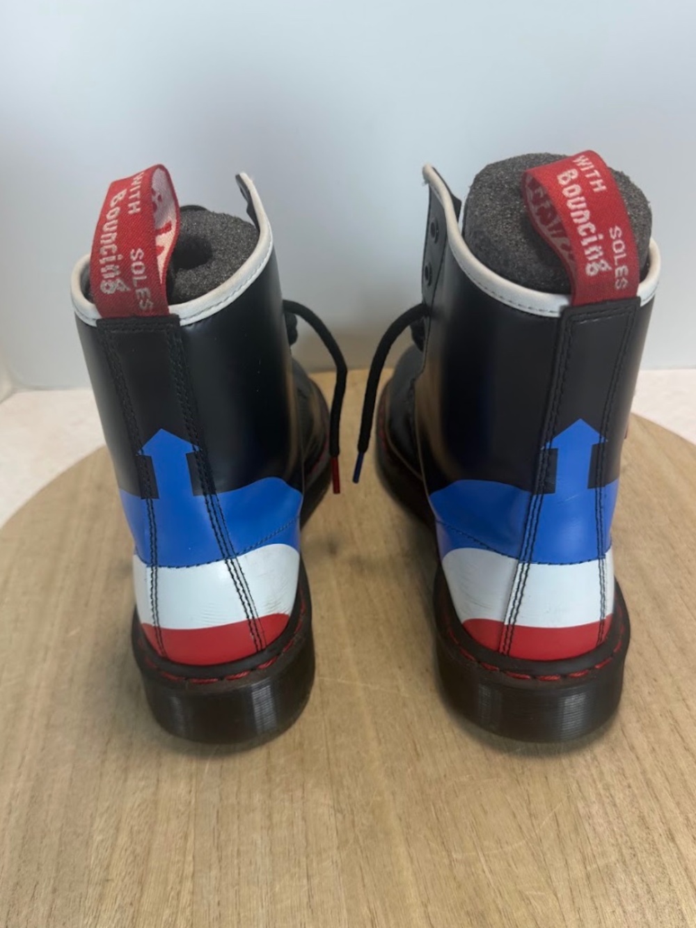 Dr Martens 1460 The Who Boots Mens 9 Womens 10 EU42 Limited Edition Leather